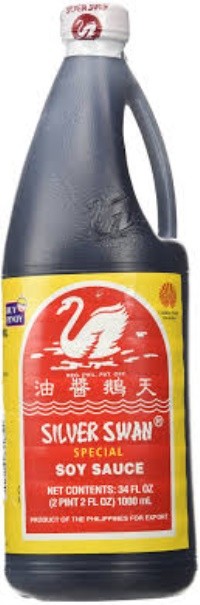 *SOY SAUCE 1L SILVER SWAN 
